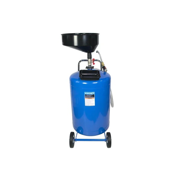 K Tool International 30-Gallon Oil Drain Tank with Wheels (HTOD30)