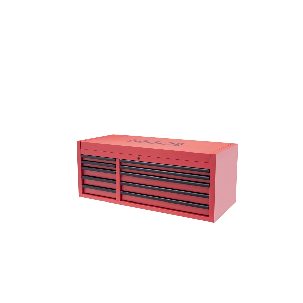 K Tool 10-Drawer Double Bay Tool Box Matte Red 55" (75135) — product image 2