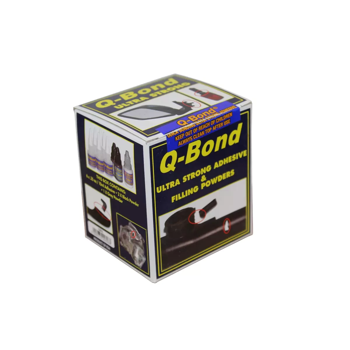 K-Tool Q-Bond Adhesive Kit with Reinforcing Powders (90005) — product image 2