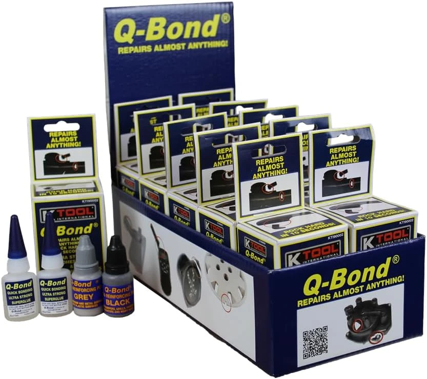 K Tool Q‑Bond Ultra Strong Adhesive Kit, 10‑Pc (90003) — product image 2