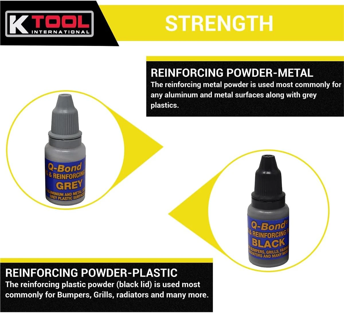K Tool Q‑Bond Ultra Strong Adhesive Kit, 10‑Pc (90003) — product image 5