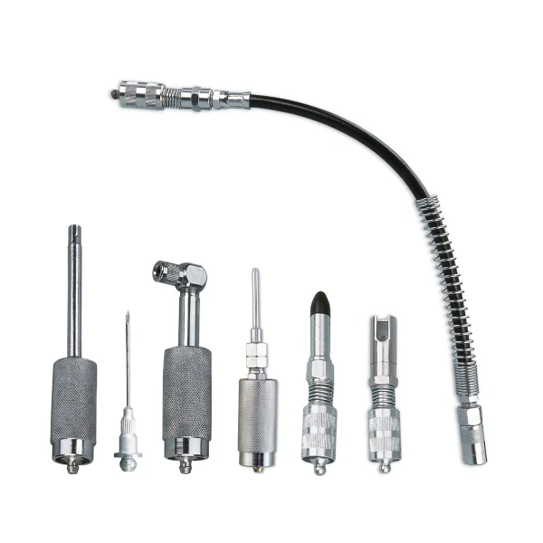 K Tool Quick Connect Grease Gun Accessory Kit 7-Pc (GAK-7)