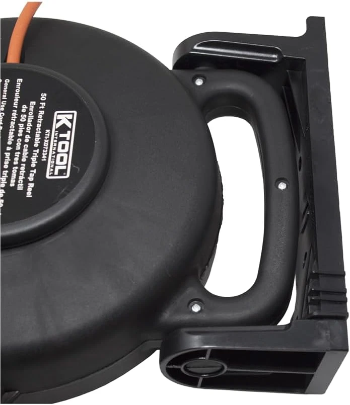 K‑Tool Retractable Triple‑Tap Reel 50 m (MQ43728SP) — product image 4
