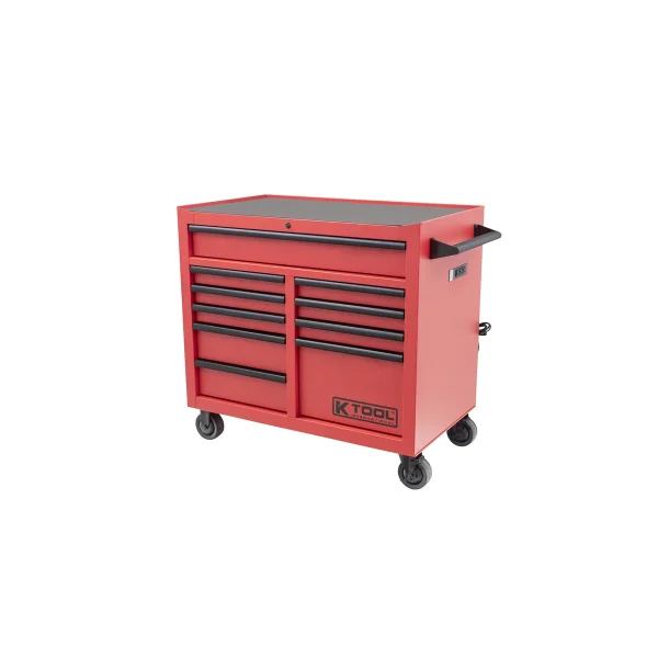 K Tool International 41" Double Bay 10-Drawer Tool Cabinet (75133)