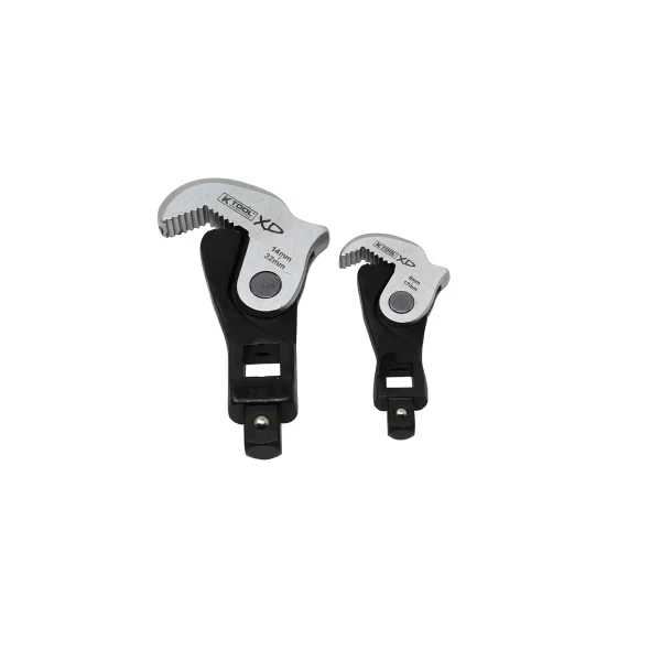 K Tool Spring Crowfoot Wrench Set 2-Piece, 3/8" Drive (58403)