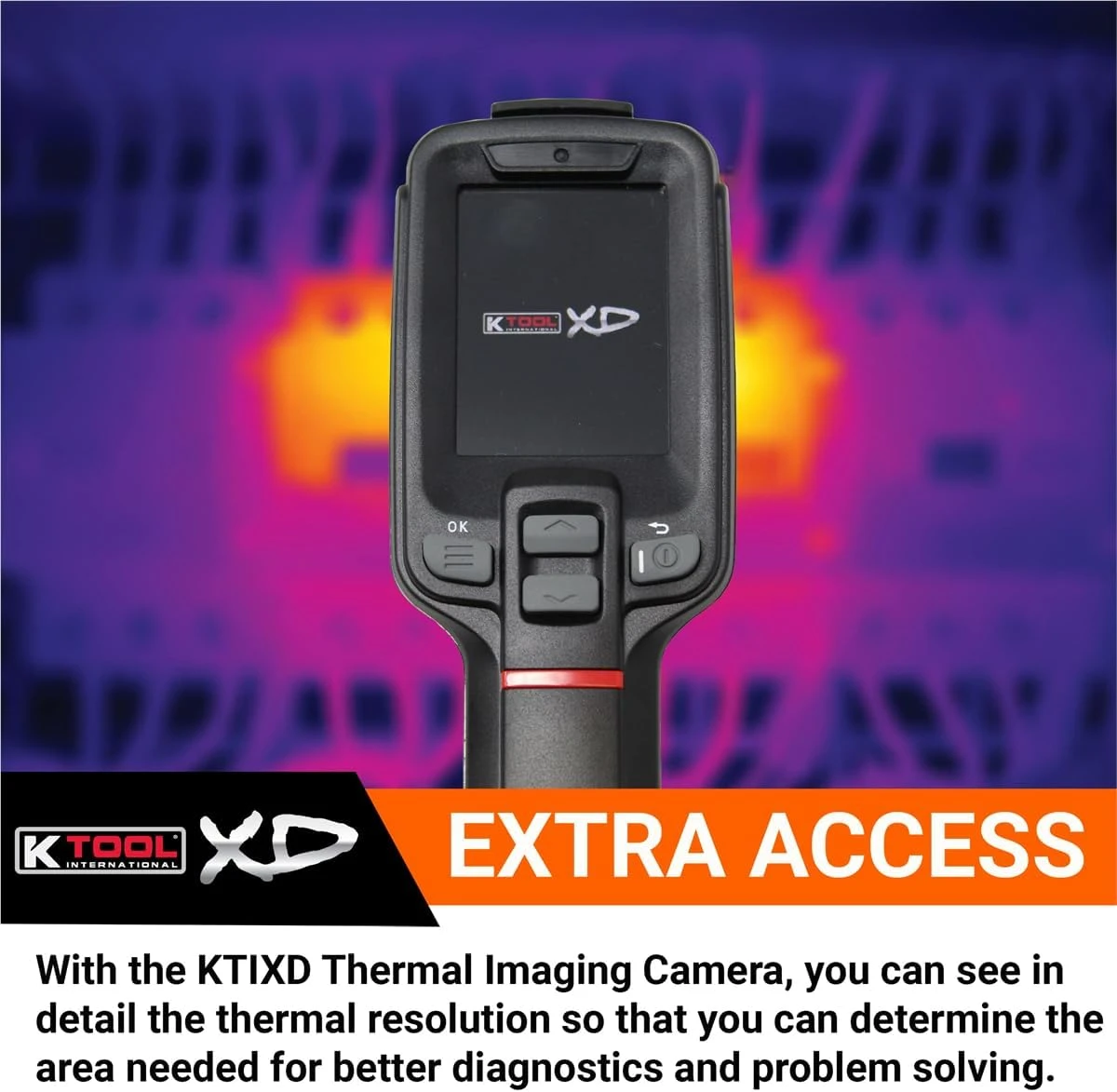 K Tool Thermal Imaging Camera 2.4" Display, -4°F–752°F (ST120) — product image 5