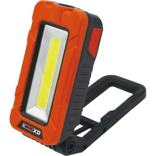 K Tool Work Light Foldable Magnetic Clip Leg 1100 Lumen (CED6453-ISN)