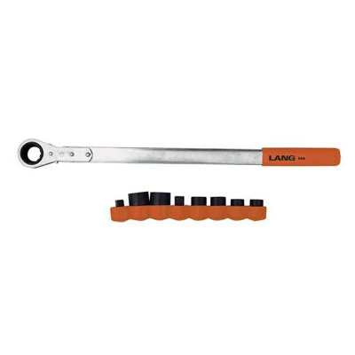 Lang Tools 9-Piece Fine Tooth Serpentine Belt Wrench Set (5333)