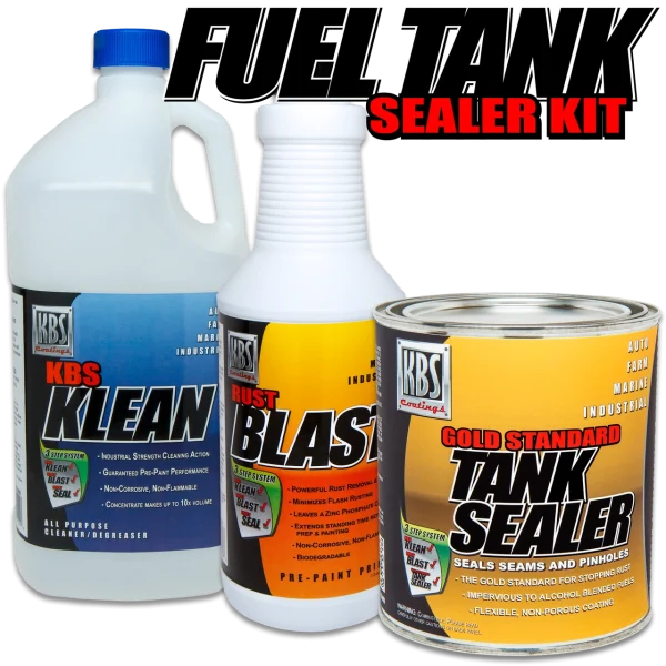 KBS Coatings Auto Fuel Tank Sealer Kit (53000)