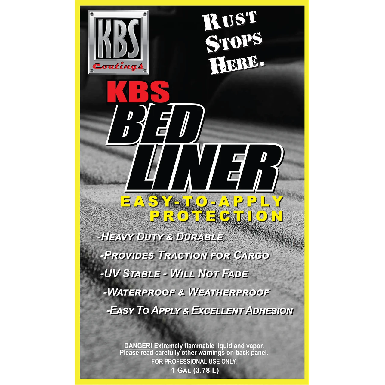 KBS Coatings Bed Liner - Gallon (150074) — product image 3