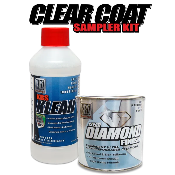 KBS Coatings Clear Coat Sampler Kit (50041)