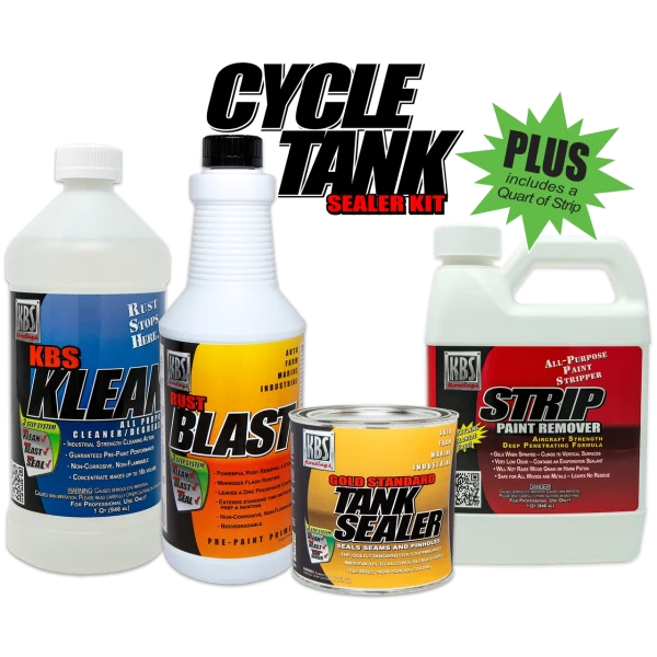 KBS Coatings Cycle Tank Sealer PLUS Kit (52005)