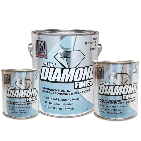 KBS Coatings DiamondFinish Clear 1K Coating, 4oz (8104)