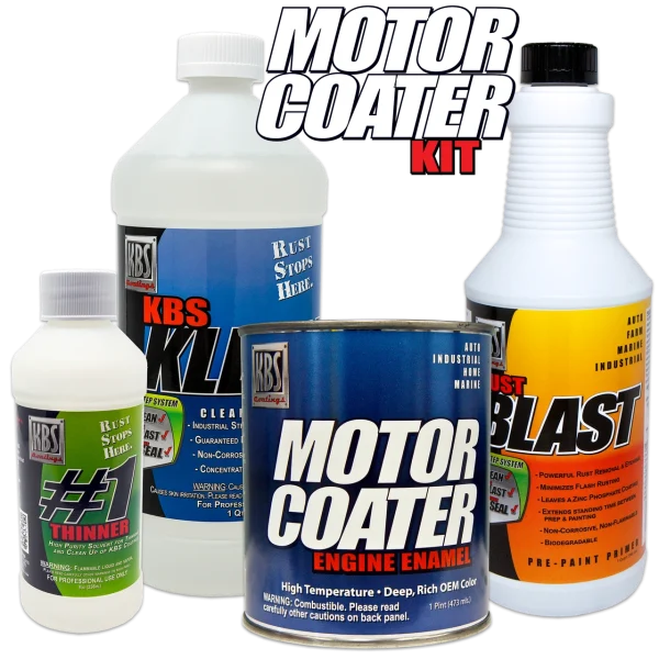KBS Coatings Motor Coater Engine Paint Kit