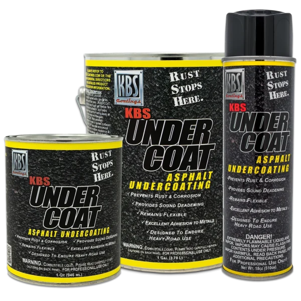 KBS Coatings UnderCoat Asphalt Protective Coating - Aerosol (76100)