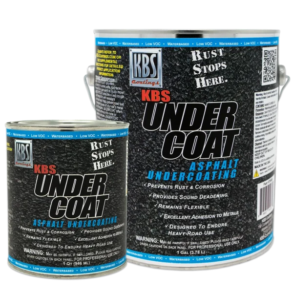 KBS Coatings UnderCoat - Waterbased Asphalt (78400, 78500, 78600)