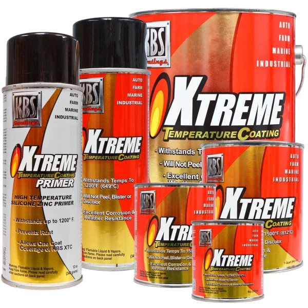 KBS Coatings XTC High Temp Exhaust Coating - 5 Gal Pail