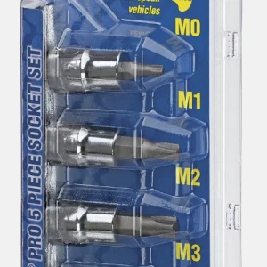 Ken-Tool 5-piece MorTorq socket tool set (30260)
