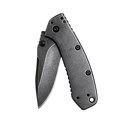 Kershaw Cryo Flipper Knife w/BlackWash Finish (1555BW)