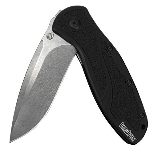 Kershaw Black Blur S30V Blade Stonewash Knife (1670S30V)