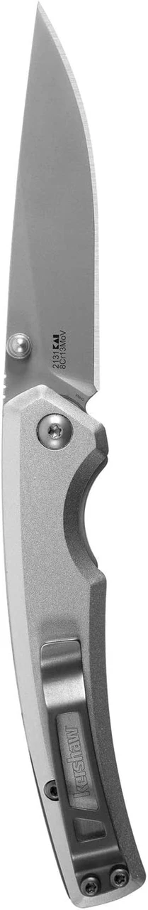 Kershaw Gray Epistle Drop Point Pocket Knife (2131) — product image 3