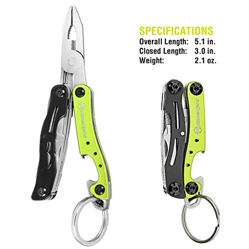 KILIMANJARO (92) 910055 Ascend 9 in 1 Multi-Tool -with TSA Compliant, Pliers — product image 3