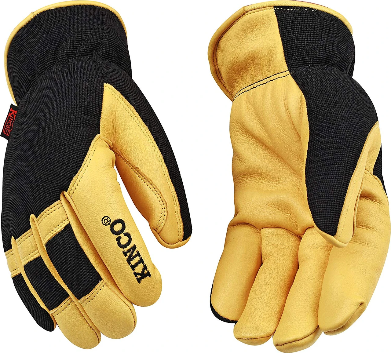 Kinco Pro M Lined Grain Deerskin & Synthetic Hybrid Gloves (101HK-M)
