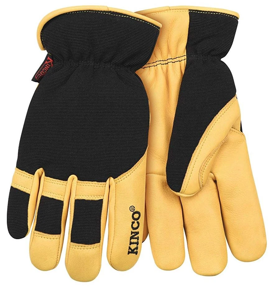 Kinco Pro XL Lined Grain Deerskin & Synthetic Hybrid Gloves (101HK-XL) — product image 2