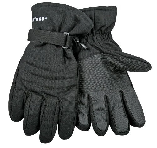 Kinco Hydroflector S Lined Waterproof Black Ski Gloves w/PS (1171-S)