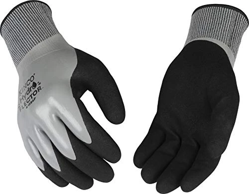 Kinco Hydroflector Medium Lined Waterproof Nitrile Gloves (1886P-M)