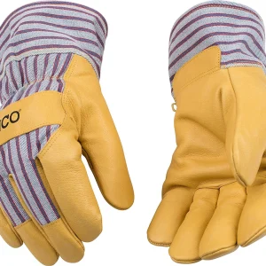 Kinco XXL Lined Grain Pigskin Palm Gloves w/Safety Cuff (1927-XXL)