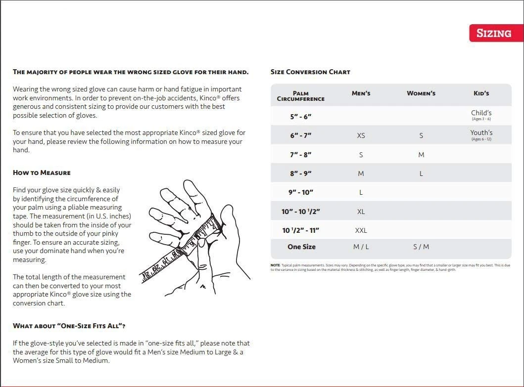 Kinco Lined HiVis L Orange Waterproof Pigskin Gloves w/KW (1938KWP-L) — product image 5