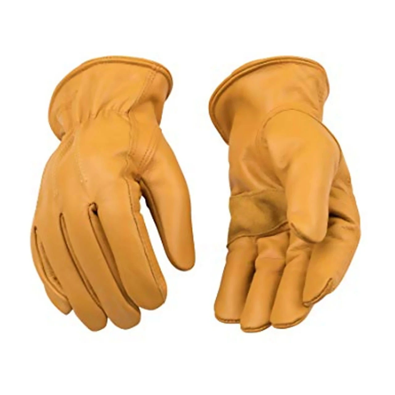 Kinco Lined Large Grain Cowhide Driver Gloves w/ Palm Patch (198HK-L)