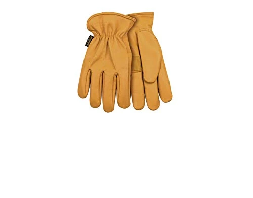 Kinco Lined Large Grain Cowhide Driver Gloves w/ Palm Patch (198HK-L) — product image 2