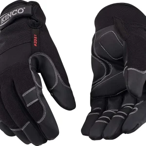 Kinco 2051-L Men's Lined Cold Weather Waterproof Gloves w/Thermal Lining, Large