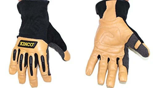 Kinco Pro Large Grain Goatskin & Synthetic Hybrid Gloves w/IP (2132-L) — product image 5