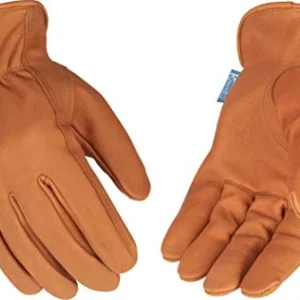 Kinco Hydroflector XL Rust Buffalo Leather Work Gloves (381P-XL)