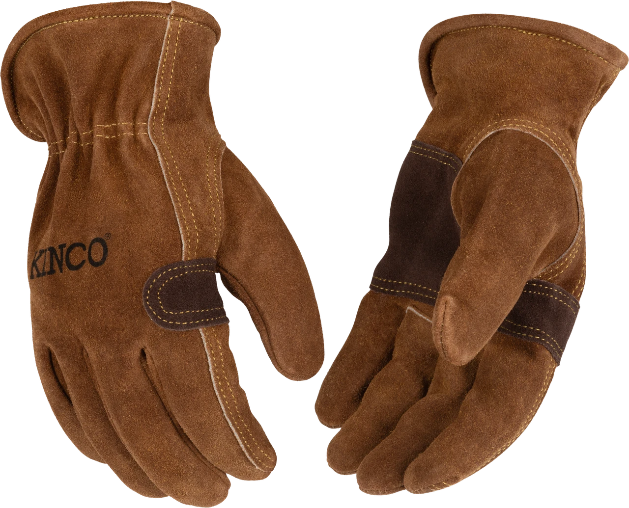 Kinco HydroFlector Medium Cowhide Driver w/Double-Palm Gloves (397P-M)
