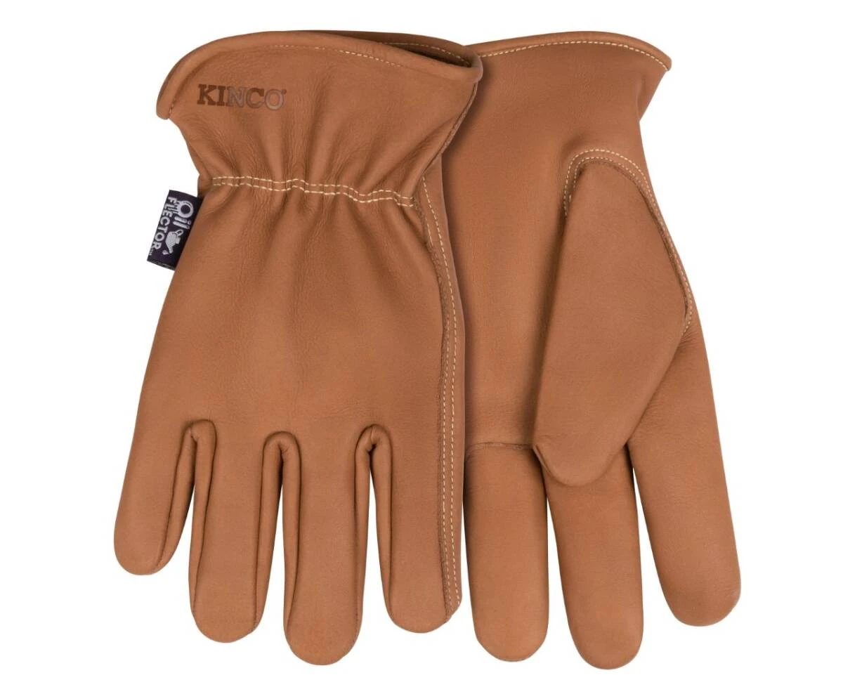Kinco Oil Flector Medium Premium Grain Cowhide Driver Gloves (6098-M) — product image 2