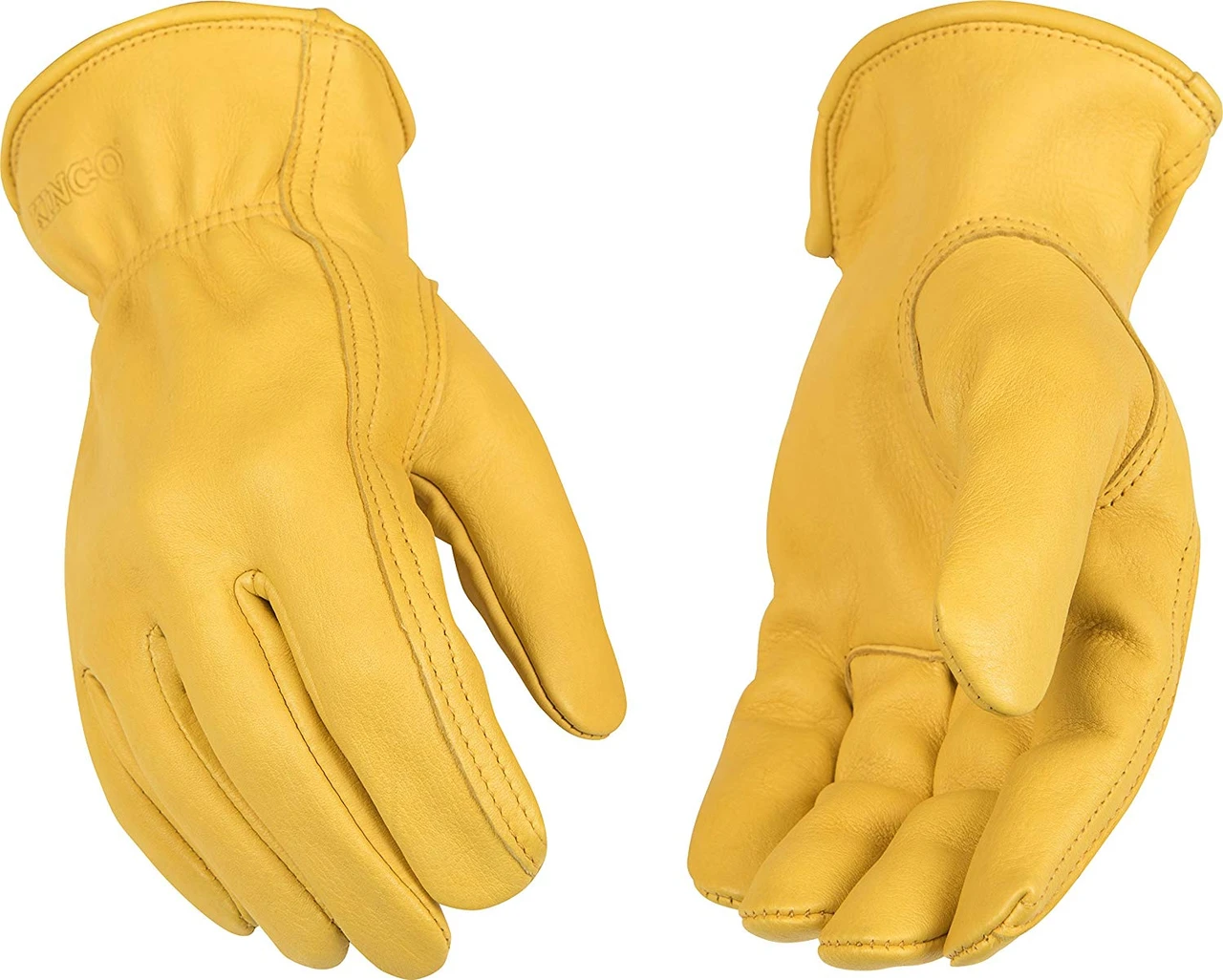 Kinco Large 12-Pairs Premium Grain Deerskin Driver Gloves (90-12CS-L)