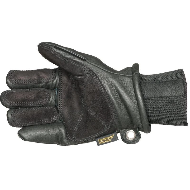 Kinco Lined Large HD Black Grain Pigskin Driver Gloves w/KW (900MAX-L) — product image 2