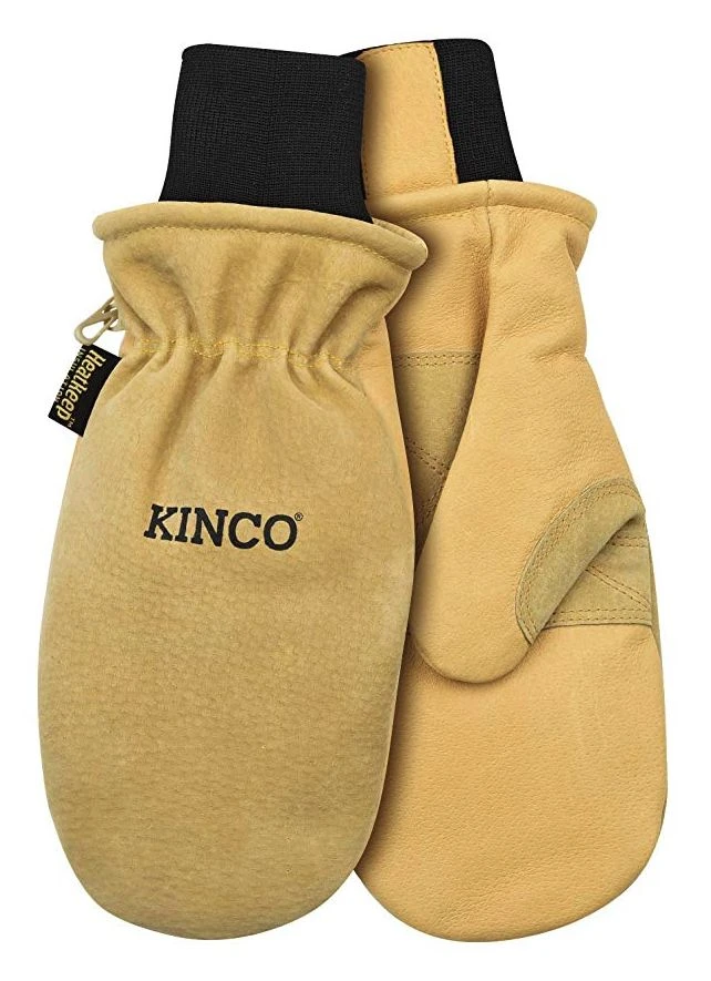Kinco Medium Lined HD Grain & Suede Pigskin Mitt w/KW (901T-M) — product image 2