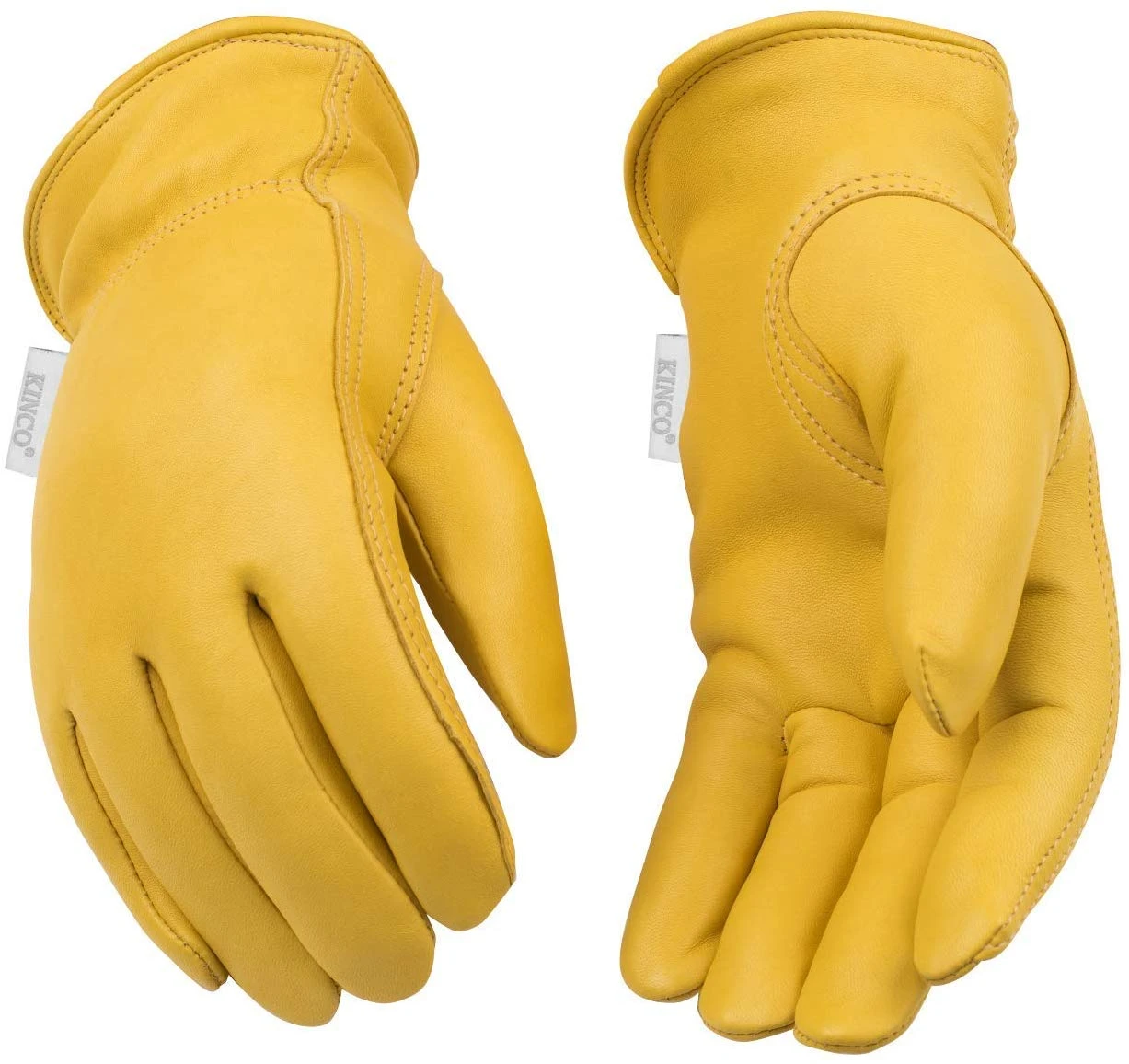 Kinco Women's Medium Lined Grain Deerskin Driver Gloves (90HKW-M)
