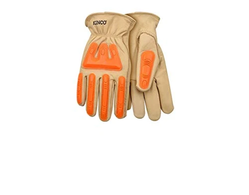 Kinco Grain Medium Cowhide Driver Gloves w/ Impact Protection (98A-M) — product image 2