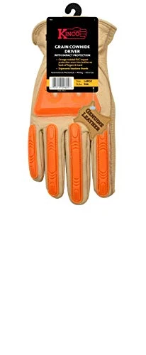 Kinco Grain Medium Cowhide Driver Gloves w/ Impact Protection (98A-M) — product image 3