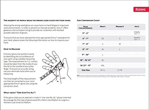 Kinco Grain Medium Cowhide Driver Gloves w/ Impact Protection (98A-M) — product image 4