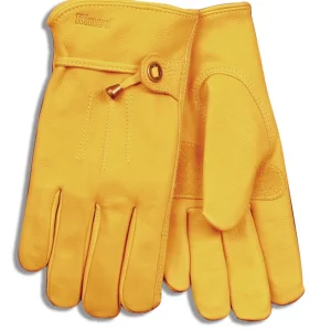 Kinco Premium XL Grain Cowhide Driver Gloves w/ Pull-Strap (199-XL)