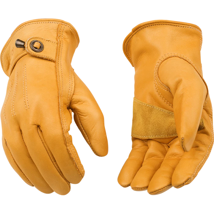 Kinco Premium XL Grain Cowhide Driver Gloves w/ Pull-Strap (199-XL) — product image 2