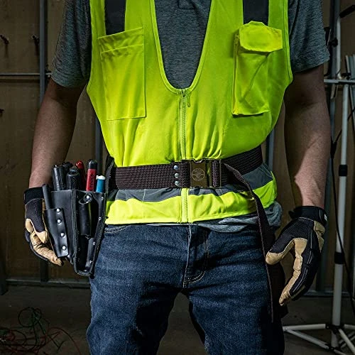 Klein 5225 Tool Belt, Adjustable Electrician Belt is 2-Inch Wide, Adjusts — product image 3