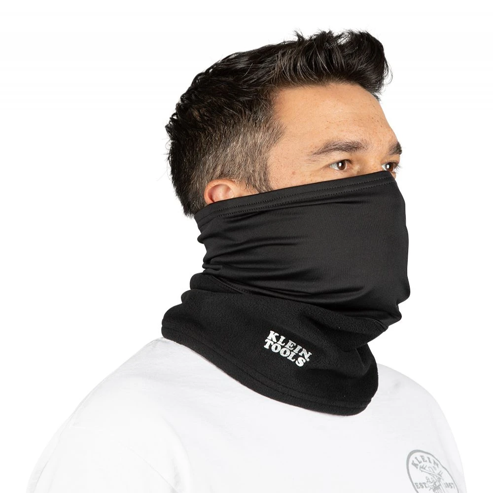 Klein 60466 Neck and Face Warming Half-Band, Black